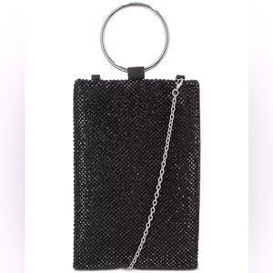 I.N.C Brand Sequin Bangle Party Pouch w/Strap